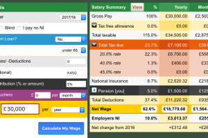 Calculadora salarial de listentotaxman.com