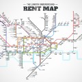 Tube rent map London
